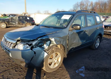 2012 Subaru Forester 2.5X from USA, damaged, VIN JF2SHABC6CH447907